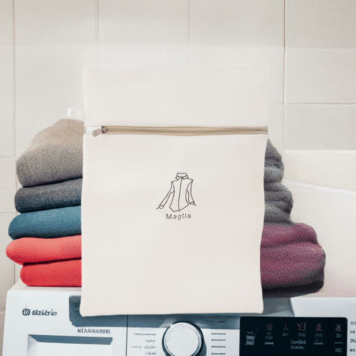 Sacca retina per lavaggio capi delicati - Lanaioli Maglieria Filiera Corta Sostenibile & Filati Naturali