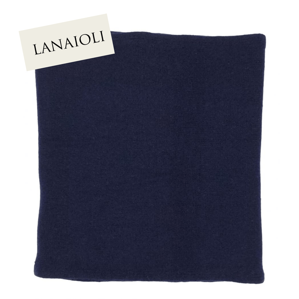 Sciarpa Uomo Rasata Cashmere Rigenerato - Lanaioli Maglieria Filiera Corta Sostenibile & Filati Naturali