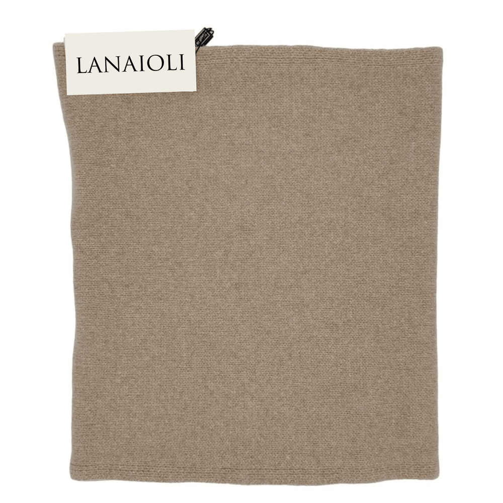 Sciarpa Uomo Rasata Cashmere Rigenerato - Lanaioli Maglieria Filiera Corta Sostenibile & Filati Naturali