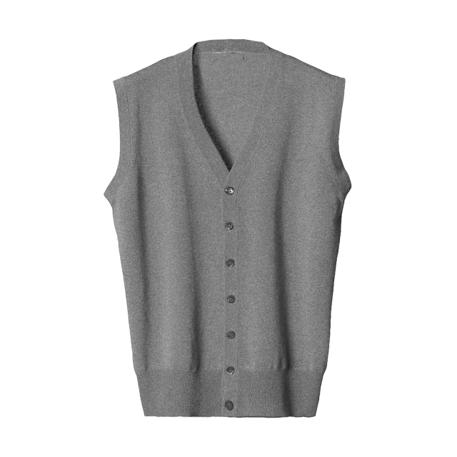 Men's Cashmere and Silk Blend Waistcoat Shooting