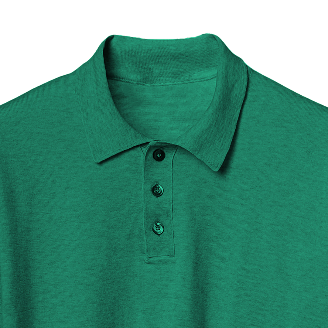 Men's Long Sleeve Cotton Polo Shooting