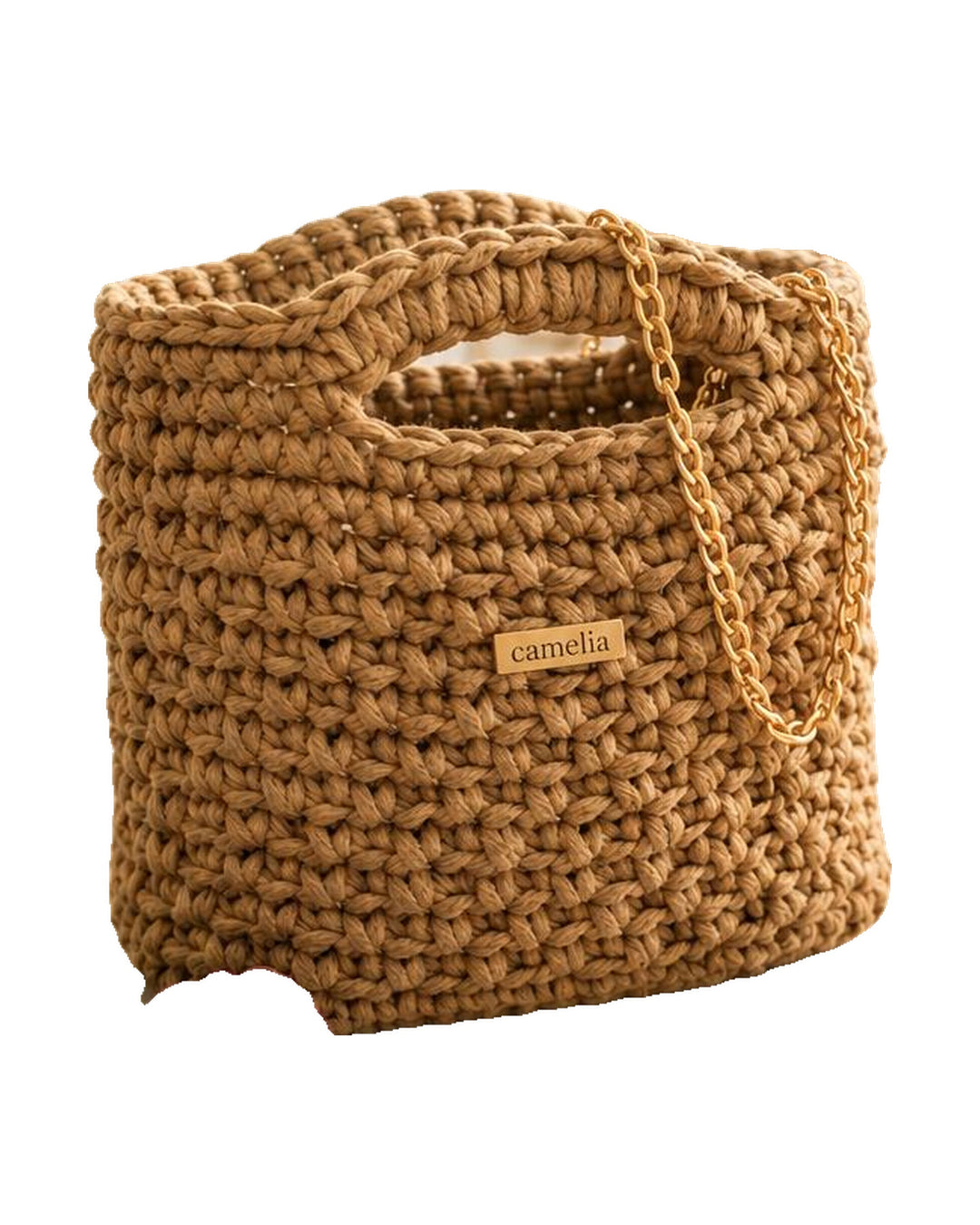 Borsa Camelia in Cotone Riciclato - Lanaioli Maglieria Filiera Corta Sostenibile & Filati Naturali