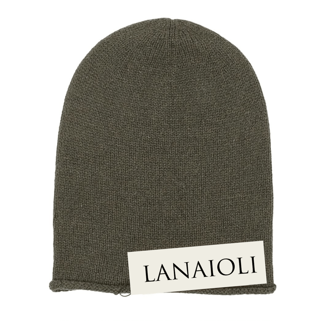 Cappello Donna Rasato in Cashmere Rigenerato - Lanaioli Maglieria Filiera Corta Sostenibile & Filati Naturali