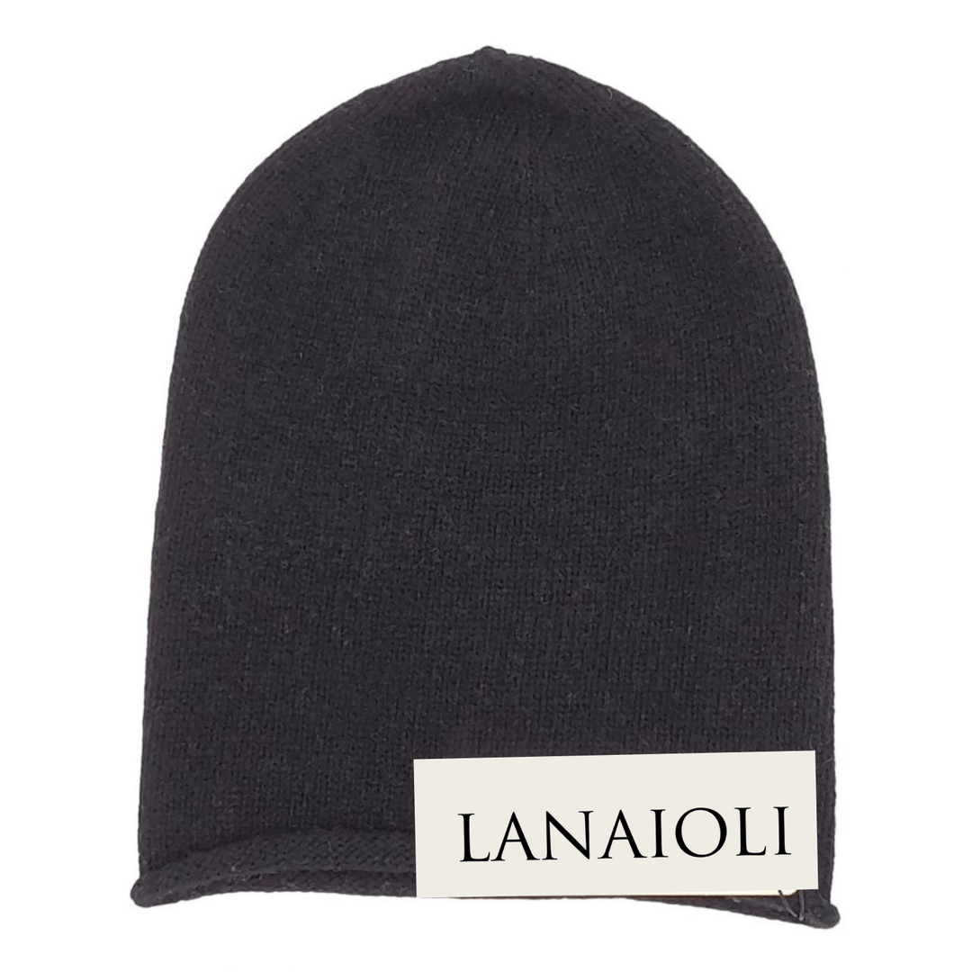 Cappello Donna Rasato in Cashmere Rigenerato - Lanaioli Maglieria Filiera Corta Sostenibile & Filati Naturali
