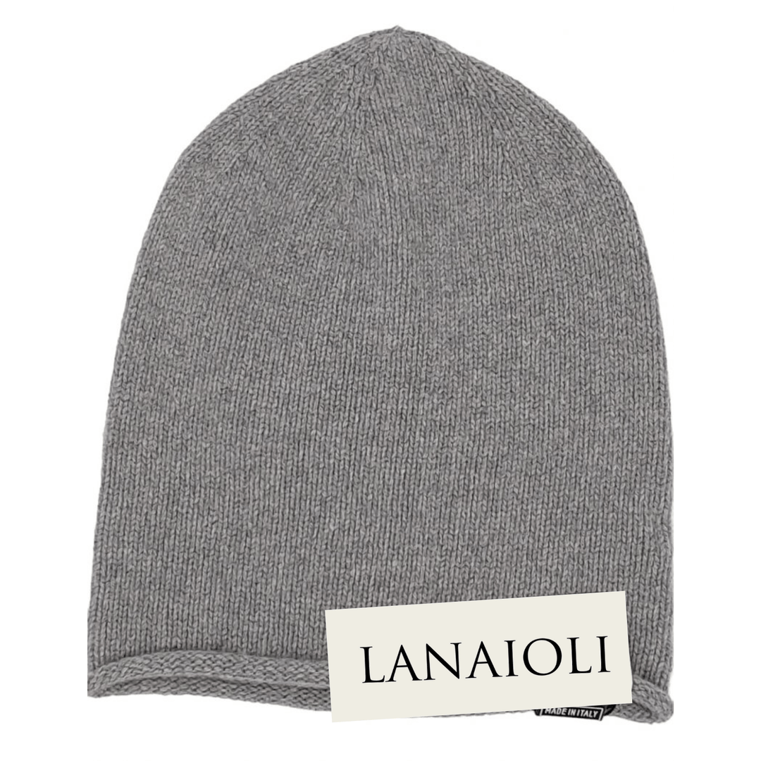 Cappello Uomo Rasato Cashmere Rigenerato - Lanaioli Maglieria Filiera Corta Sostenibile & Filati Naturali