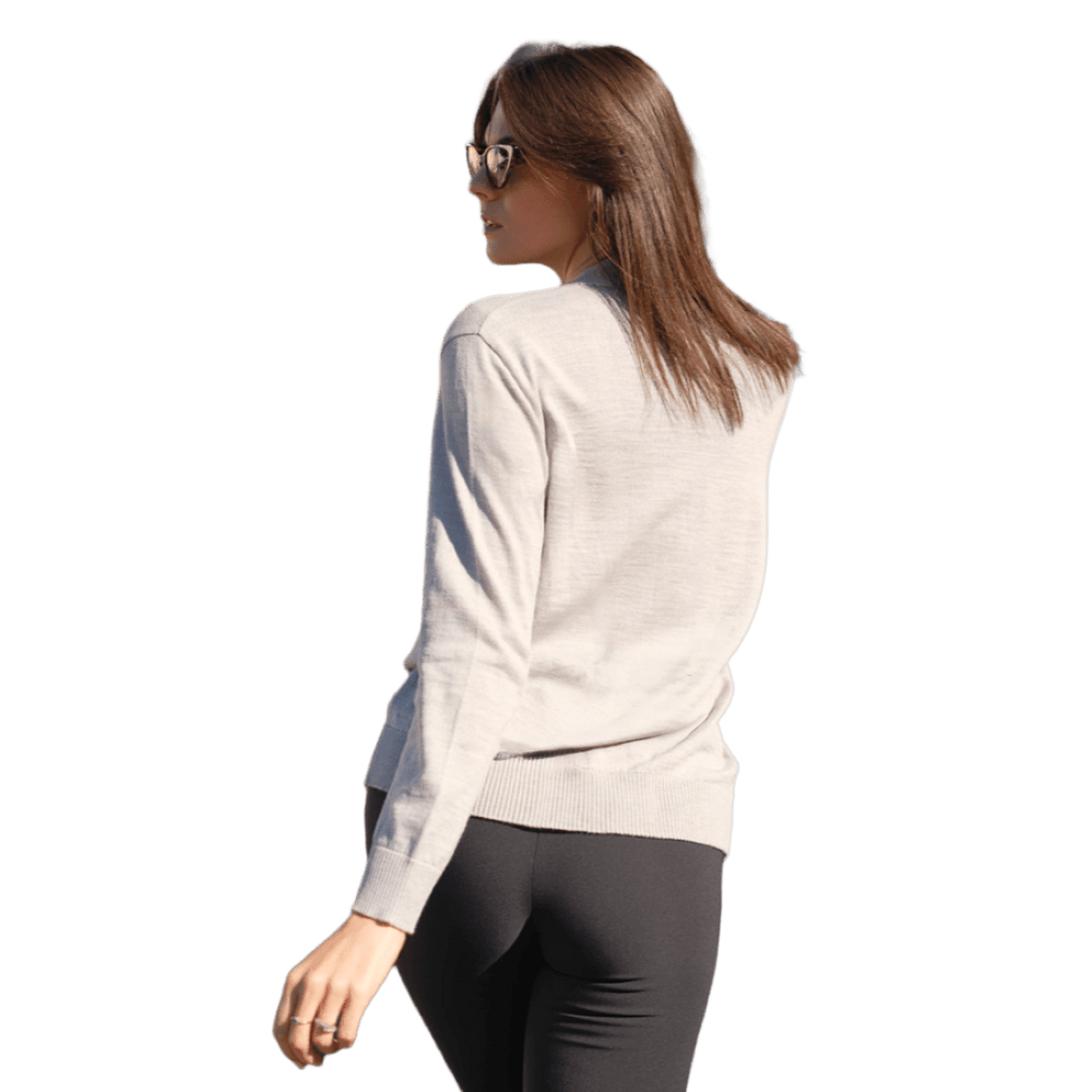 Cardigan donna lana merino - Lanaioli Maglieria Filiera Corta Sostenibile & Filati Naturali