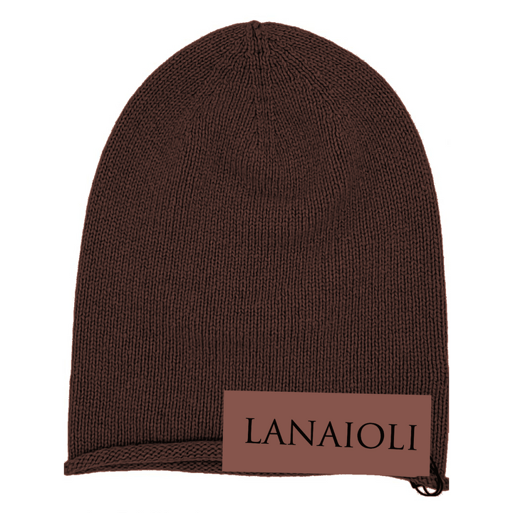 Cappello Uomo Rasato Cashmere Rigenerato - Marrone