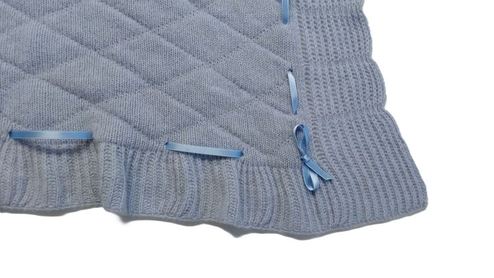 Copertina Bambino/a Culla Cashmere Rigenerato - Lanaioli Maglieria Filiera Corta Sostenibile & Filati Naturali