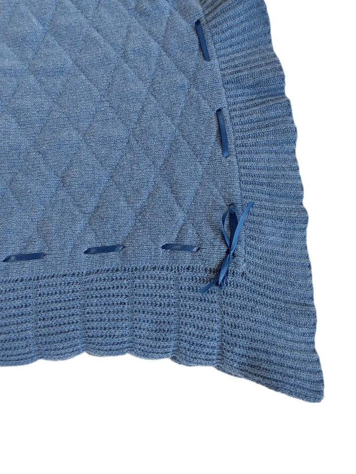 Copertina Bambino/a Culla Cashmere Rigenerato - Lanaioli Maglieria Filiera Corta Sostenibile & Filati Naturali