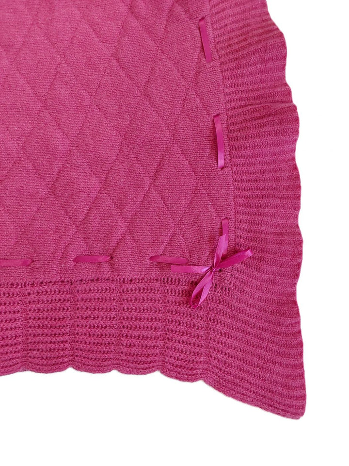 Copertina Bambino/a Culla Cashmere Rigenerato - Lanaioli Maglieria Filiera Corta Sostenibile & Filati Naturali