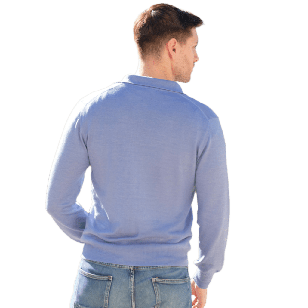 Giacca Uomo Misto Cashmere, Seta, Lana Merino Extrafine chiusura Zip - Lanaioli Maglieria Filiera Corta Sostenibile & Filati Naturali