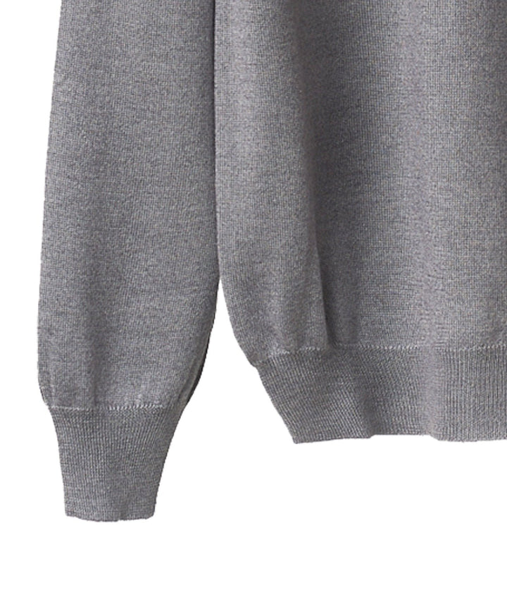 Giacca Uomo Misto Cashmere, Seta, Lana Merino Extrafine chiusura Zip - Lanaioli Maglieria Filiera Corta Sostenibile & Filati Naturali