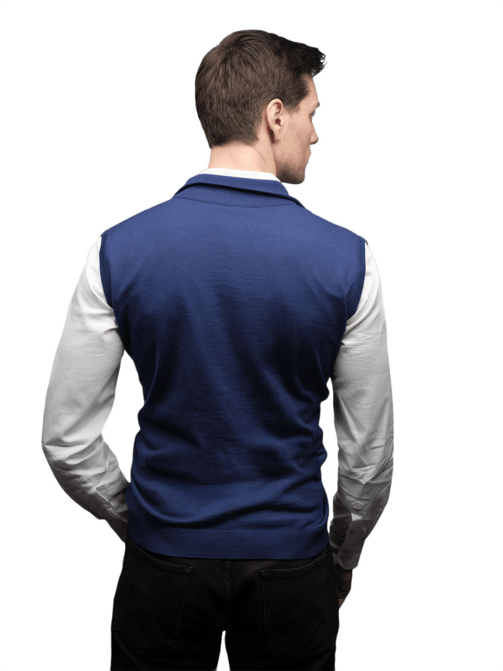 Gilet Uomo Zip in Lana Merino - Lanaioli Maglieria Filiera Corta Sostenibile & Filati Naturali