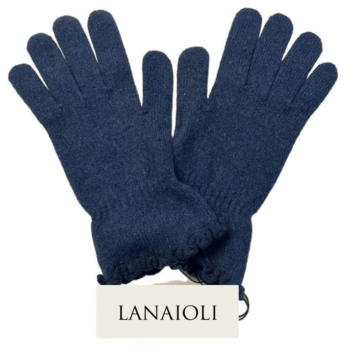 Guanti Donna Ondina Cashmere Rigenerato - Lanaioli Maglieria Filiera Corta Sostenibile & Filati Naturali