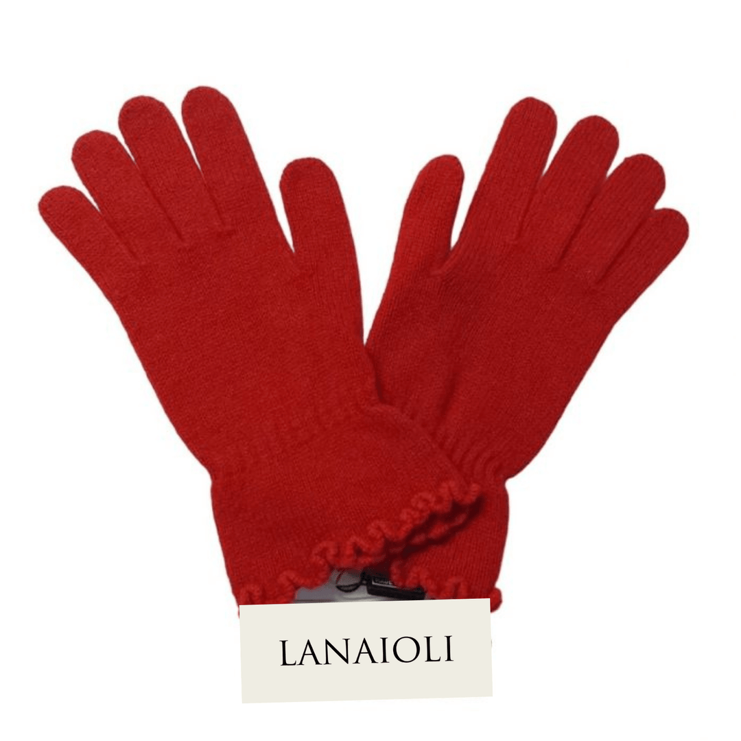 Guanti Donna Ondina Cashmere Rigenerato - Lanaioli Maglieria Filiera Corta Sostenibile & Filati Naturali