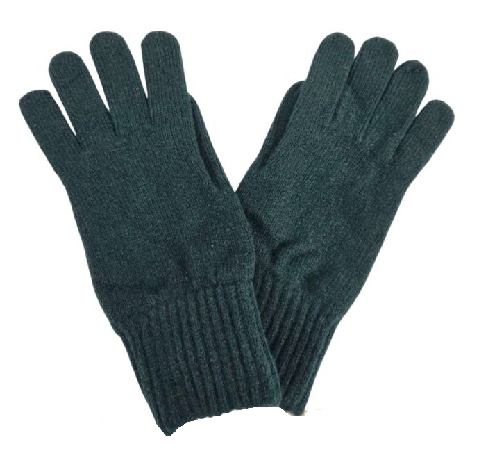 Men's gloves in regenerated cashmere