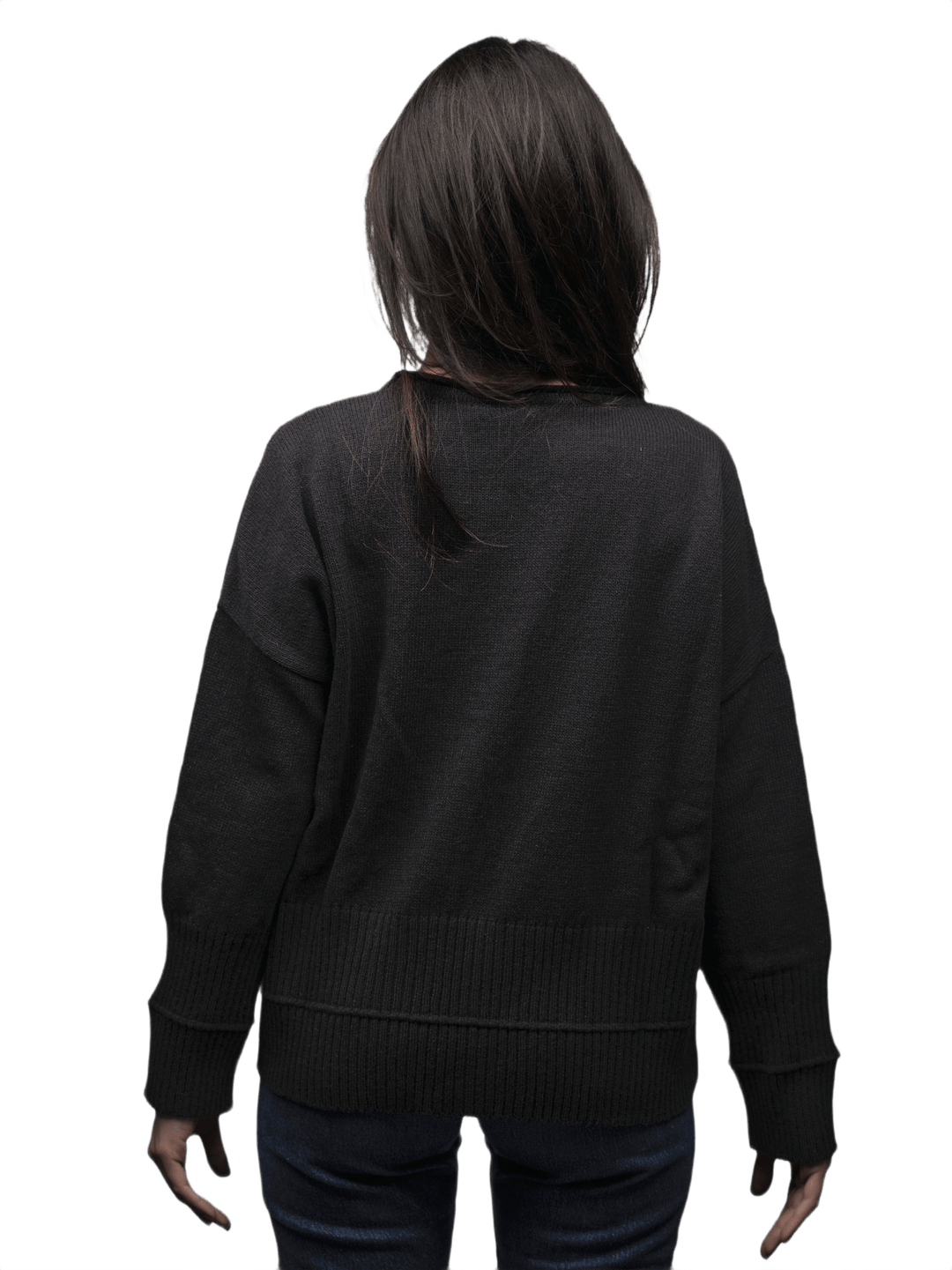 Maglia Donna Over Girocollo Lana Merino Filiera Corta - Lanaioli Maglieria Filiera Corta Sostenibile & Filati Naturali