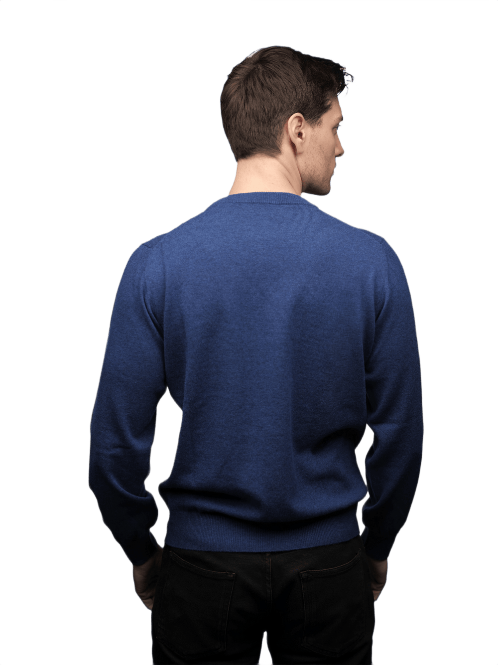 Maglia Uomo Cashmere Girocollo - Lanaioli Maglieria Filiera Corta Sostenibile & Filati Naturali