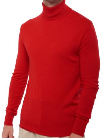 Men's High Neck Regenerated Cashmere Sweater