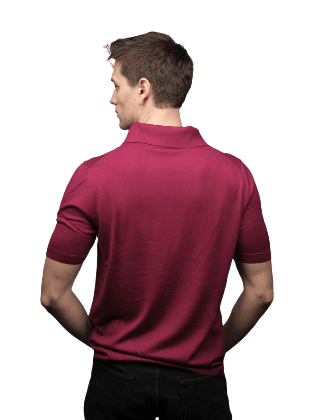Polo Uomo Maniche Corte Pura Lana Merino Extrafine - Lanaioli Maglieria Filiera Corta Sostenibile & Filati Naturali