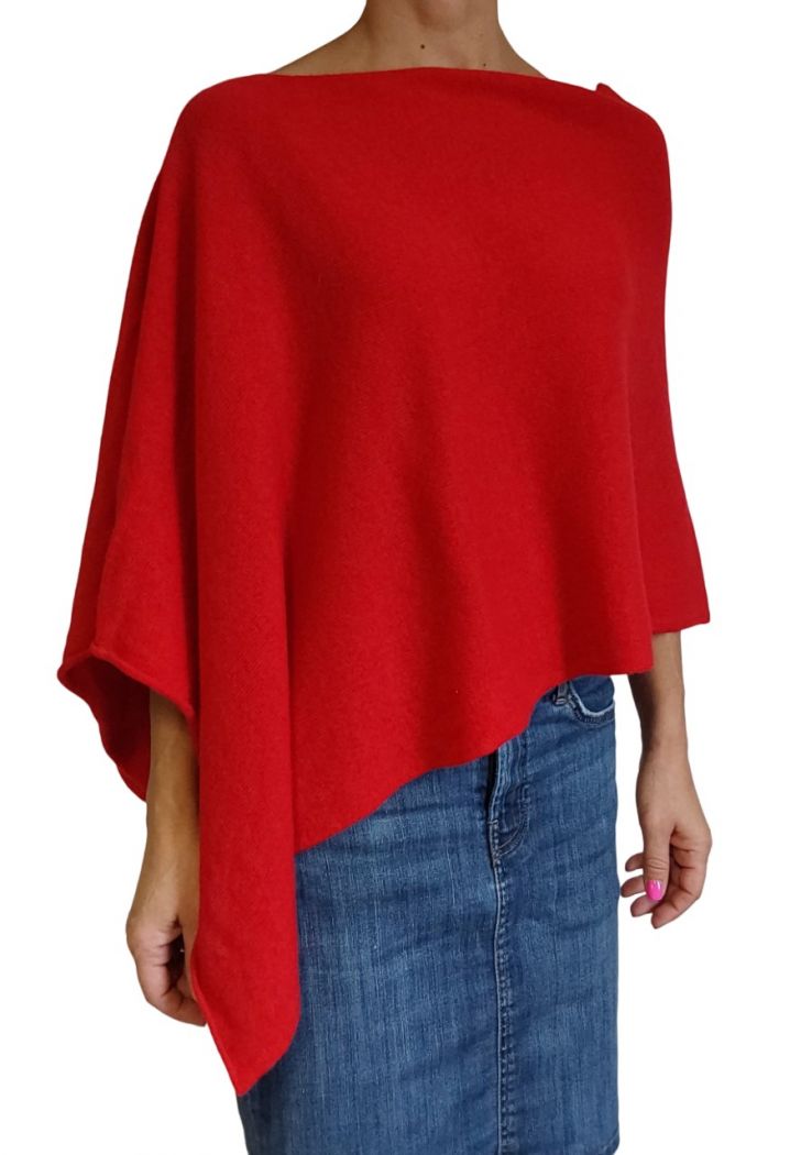 Regenerated Cashmere Women's Cape