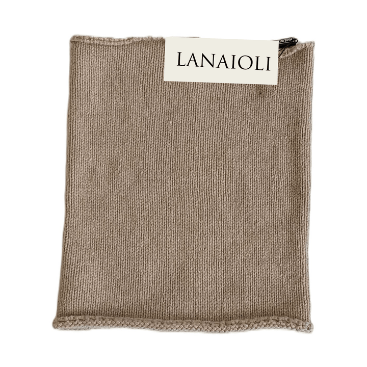 Scaldacollo Uomo Cashmere Rigenerato - Lanaioli Maglieria Filiera Corta Sostenibile & Filati Naturali