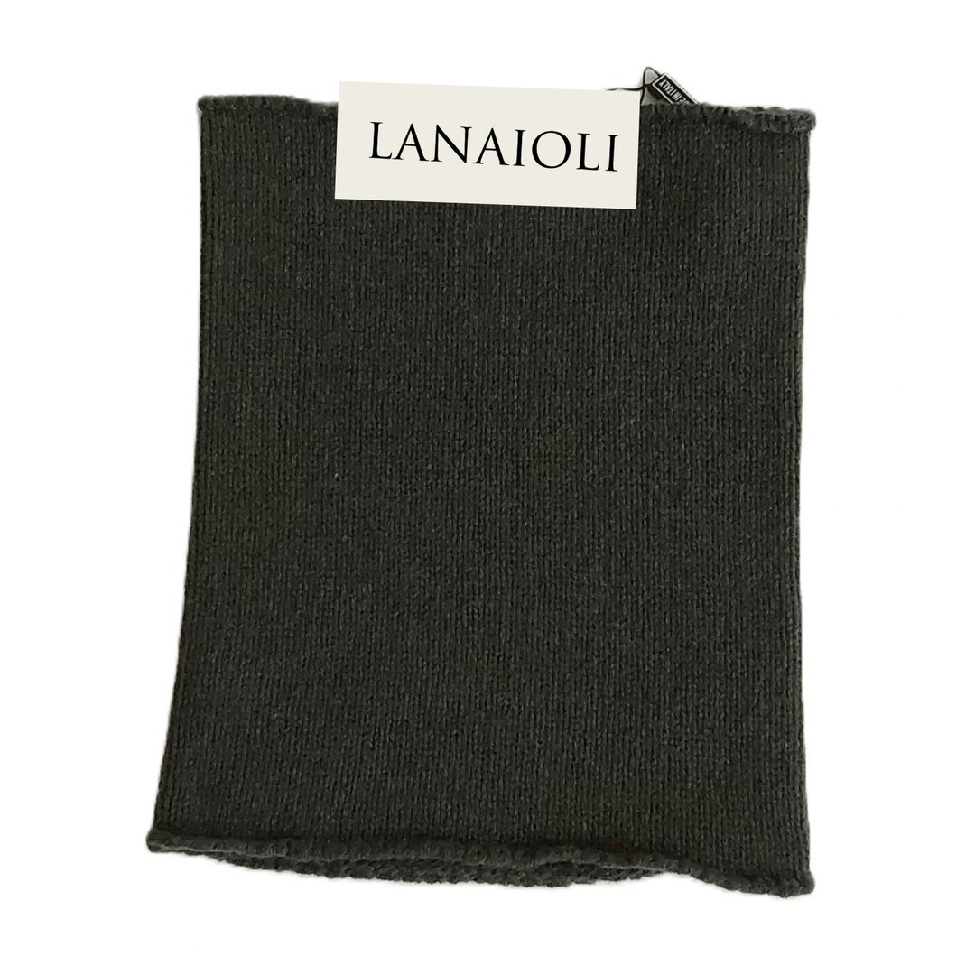 Scaldacollo Uomo Cashmere Rigenerato - Lanaioli Maglieria Filiera Corta Sostenibile & Filati Naturali