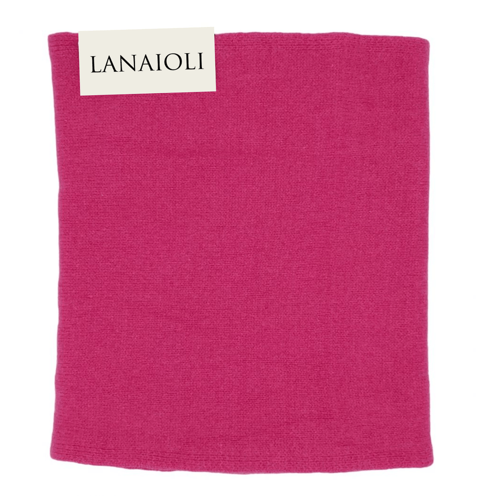 Sciarpa Donna Rasata Cashmere Rigenerato - Lanaioli Maglieria Filiera Corta Sostenibile & Filati Naturali