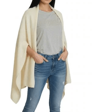 Sciarpa Stola Donna in Cashmere Rigenerato - Lanaioli Maglieria Filiera Corta Sostenibile & Filati Naturali