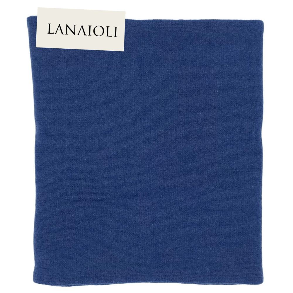 Sciarpa Uomo Rasata Cashmere Rigenerato - Lanaioli Maglieria Filiera Corta Sostenibile & Filati Naturali