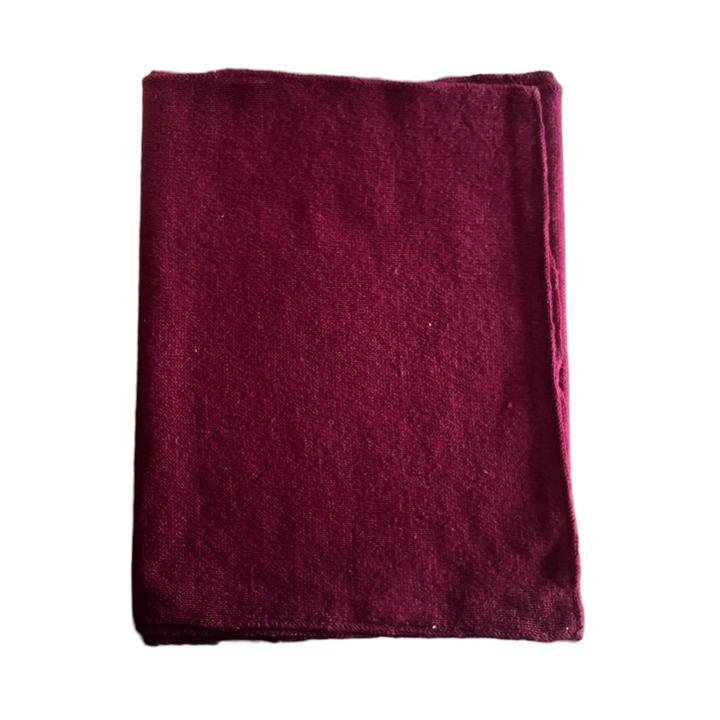 Szalik męski z gładkiej wełny merino Filiera Corta