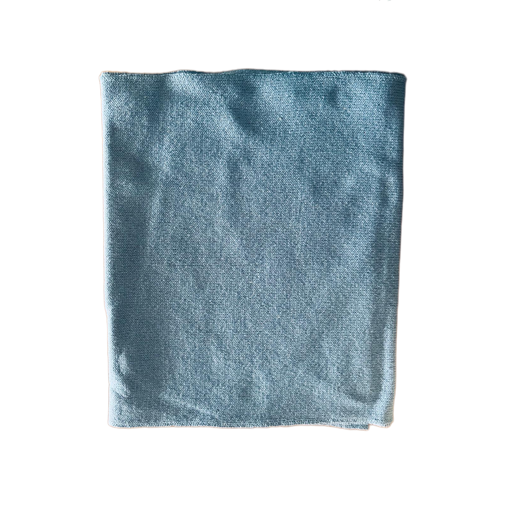 Szalik męski z gładkiej wełny merino Filiera Corta