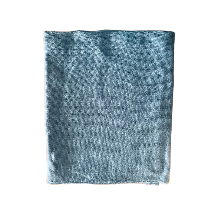 Szalik męski z gładkiej wełny merino Filiera Corta