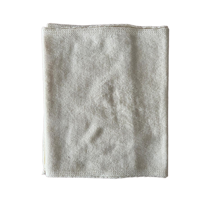 Szalik męski z gładkiej wełny merino Filiera Corta