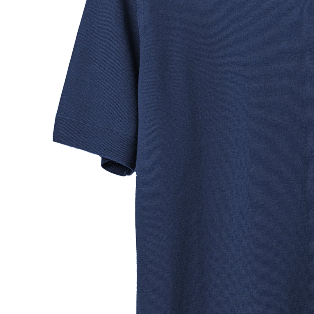 Polo Maniche Corte Uomo Pura Lana Merino Extrafine - Lanaioli Cashmere  