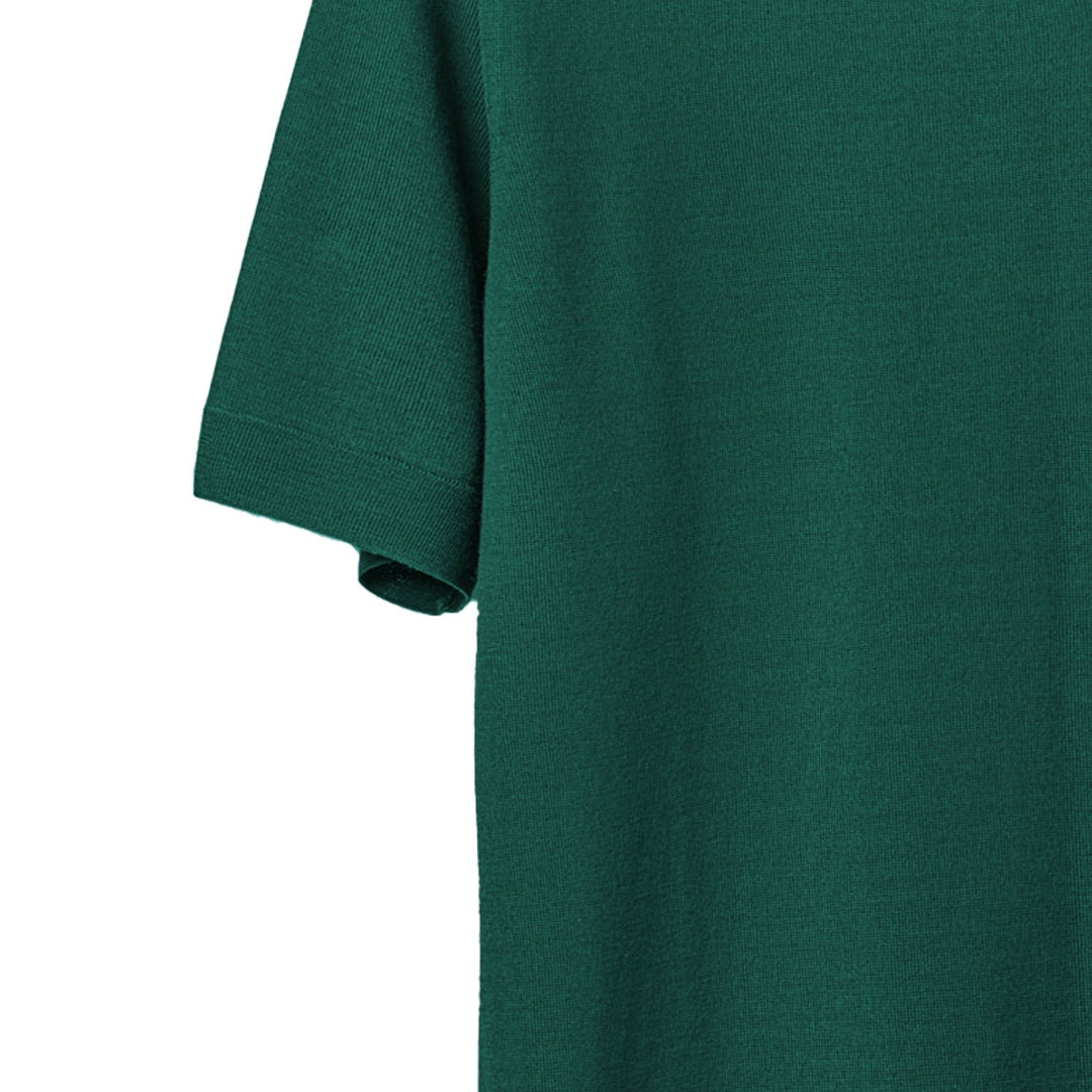 Polo Maniche Corte Uomo Pura Lana Merino Extrafine - Lanaioli Cashmere  