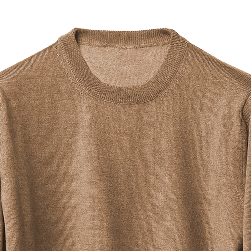 Maglia Uomo in misto Cashmere, Seta e Lana Merino Extrafine Girocollo - Lanaioli Cashmere  